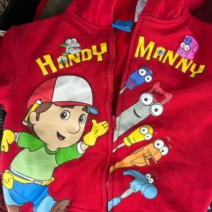 Disney Handy Manny Red Kids Hoodie Jacket